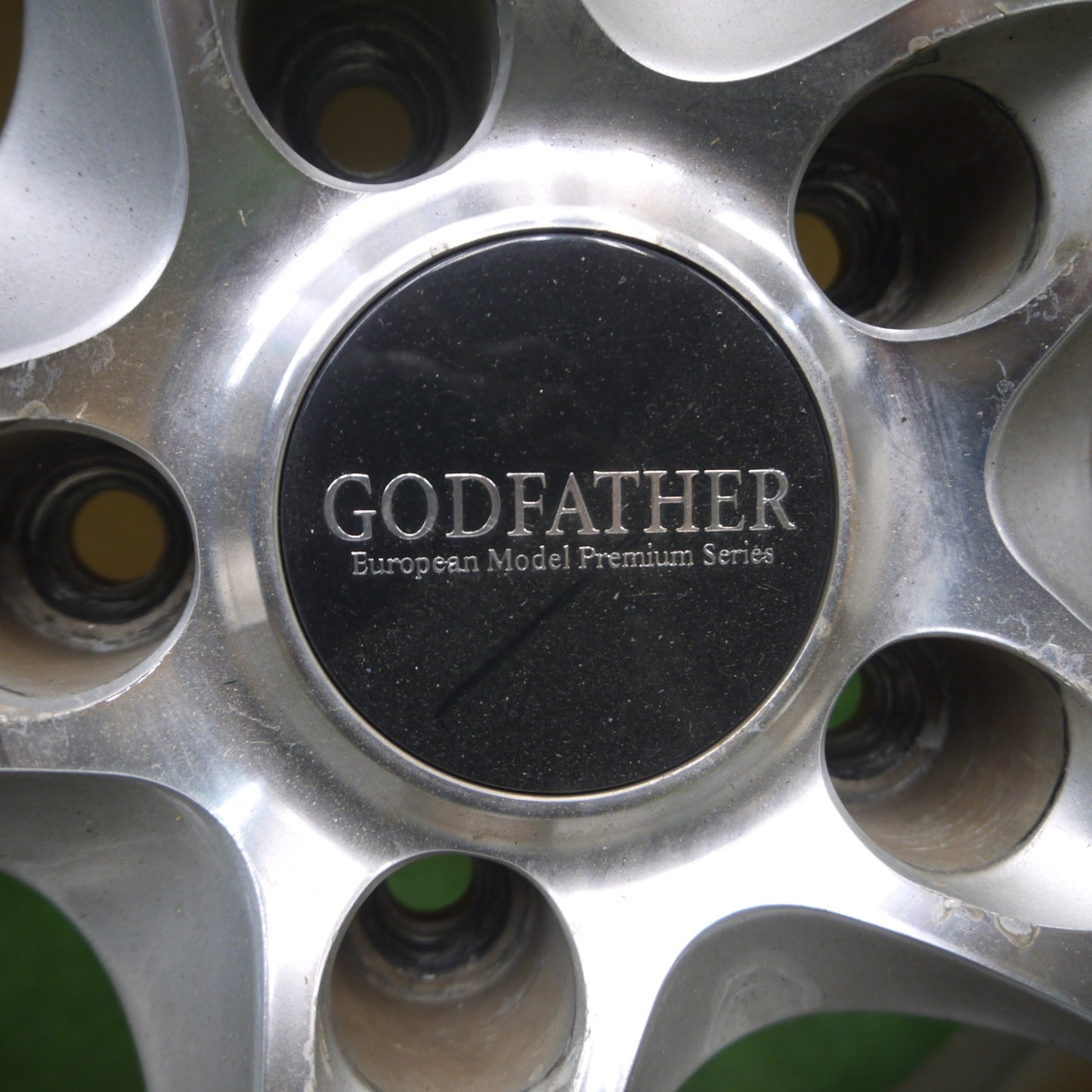 *送料無料* 4本価格★GODFATHER 225/45R18 グッドイヤー イーグル RVS ECO ゴッドファーザー 18インチ PCD114.3/5H★4040518Hノ