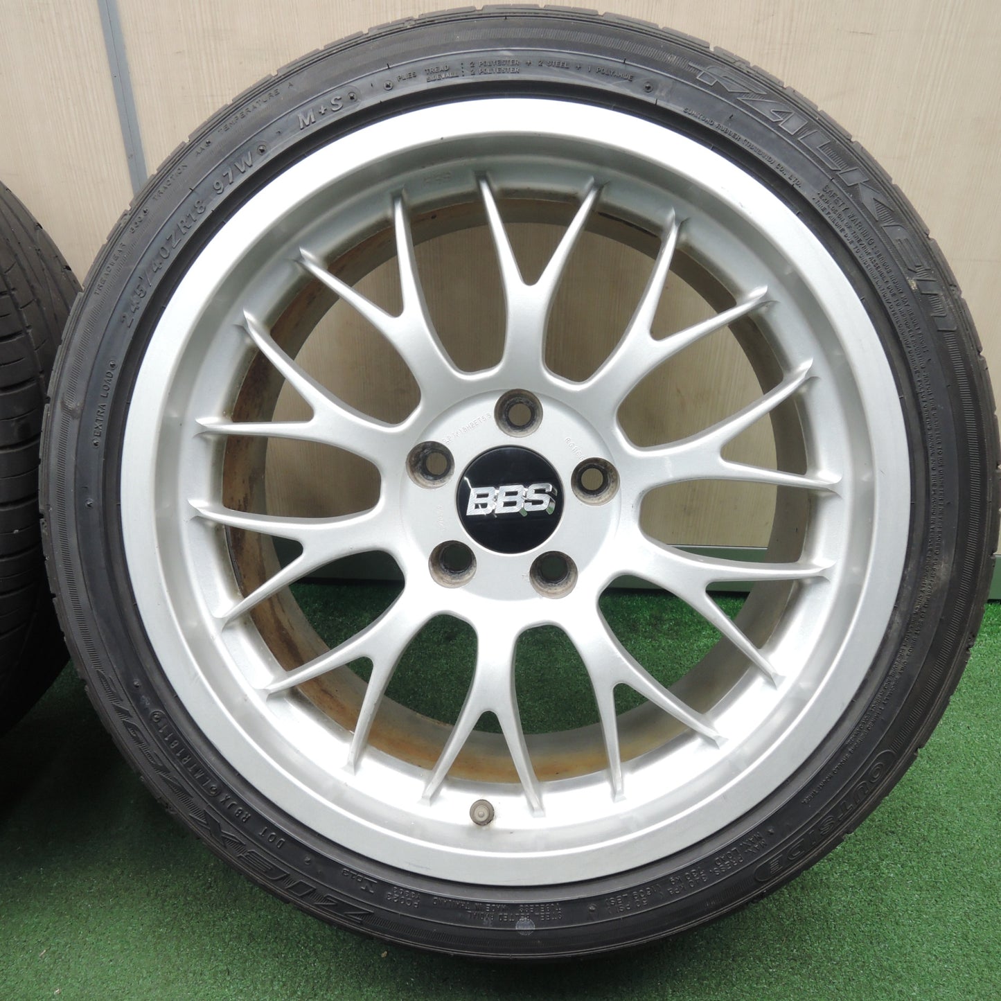 *送料無料* 4本価格★BBS RG185 RG186 235/40R18 245/40R18 ニットー INVO ファルケン ZIEX ZE912 PCD114.3/5H★4031909TNノ