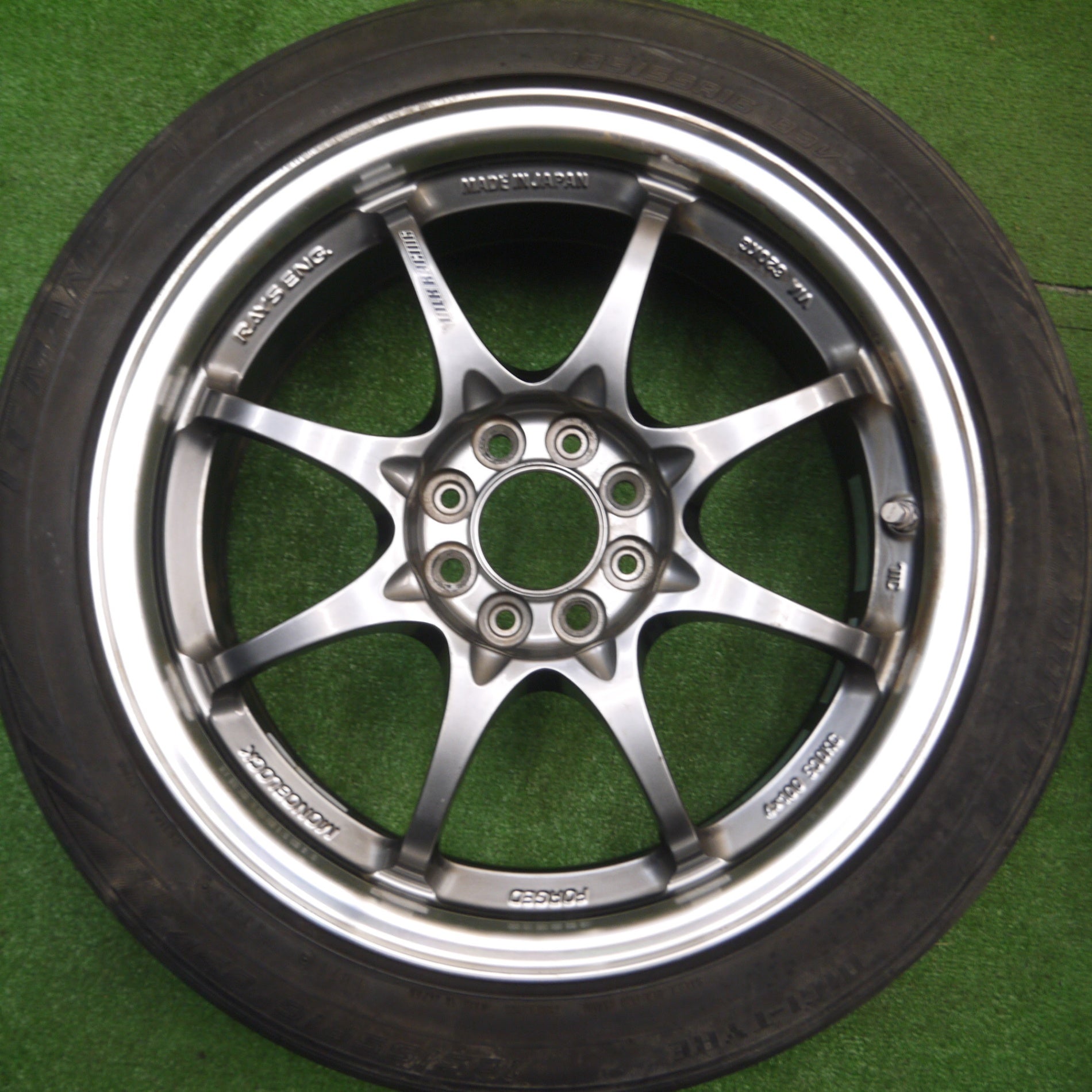 夏タイヤ ホイール4本セット 225/40R18 ダンロップ ルマン V+(