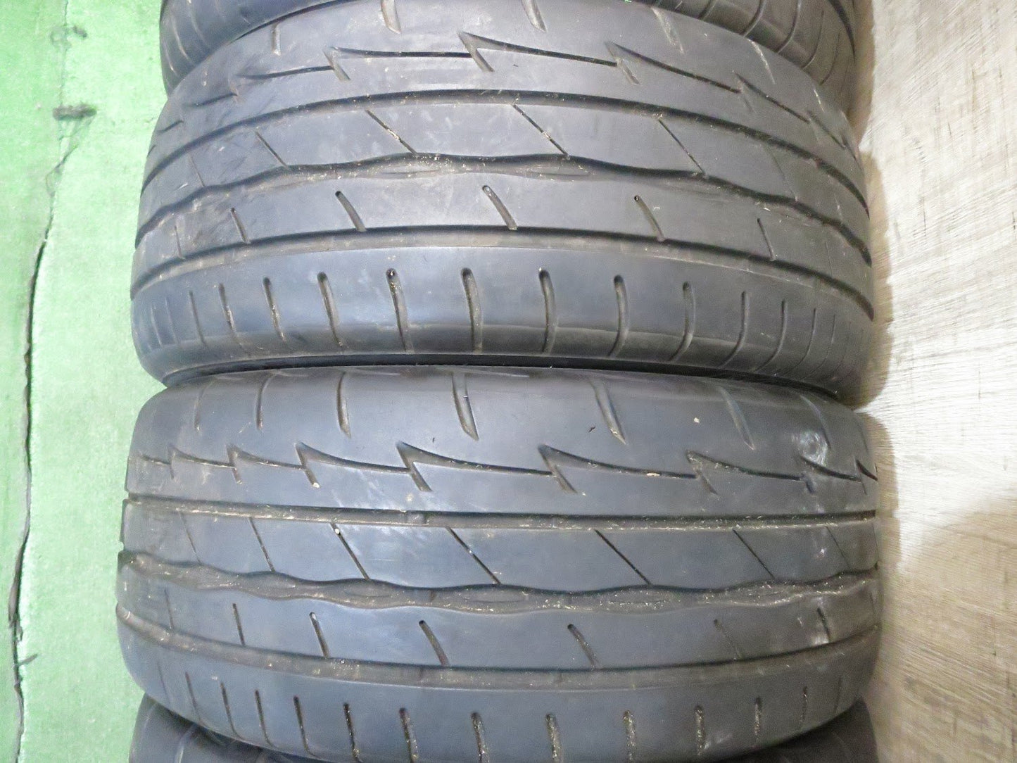 *送料無料* 4本価格★トヨタ 110系 マークⅡ IR-V 純正 215/45R17 225/45R17 ブリヂストン ポテンザ RE003 17インチ PCD114. 3★3021513Hノ