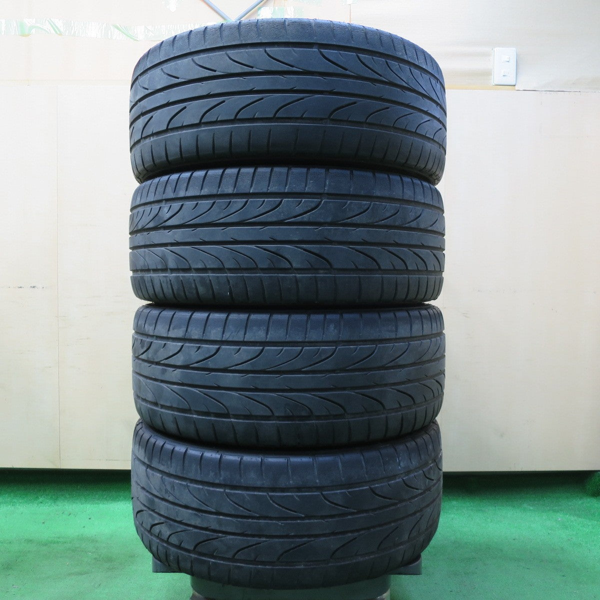 *送料無料* 4本価格★X CROSS SPEED PREMIUM 215/35R18 ピンソ PS91 クロススピード 18インチ PCD114.3/5H★4070403イノ