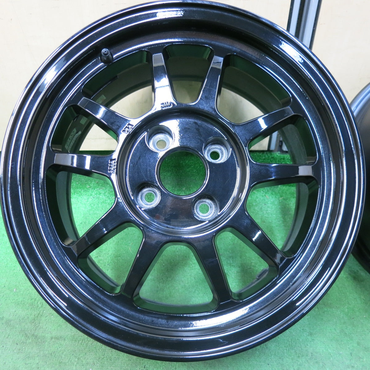 [送料無料] キレイ★SHIBAWHEEL シバ ホイール G23 15インチ 15×7J PCD100/4H★5030702SYホ