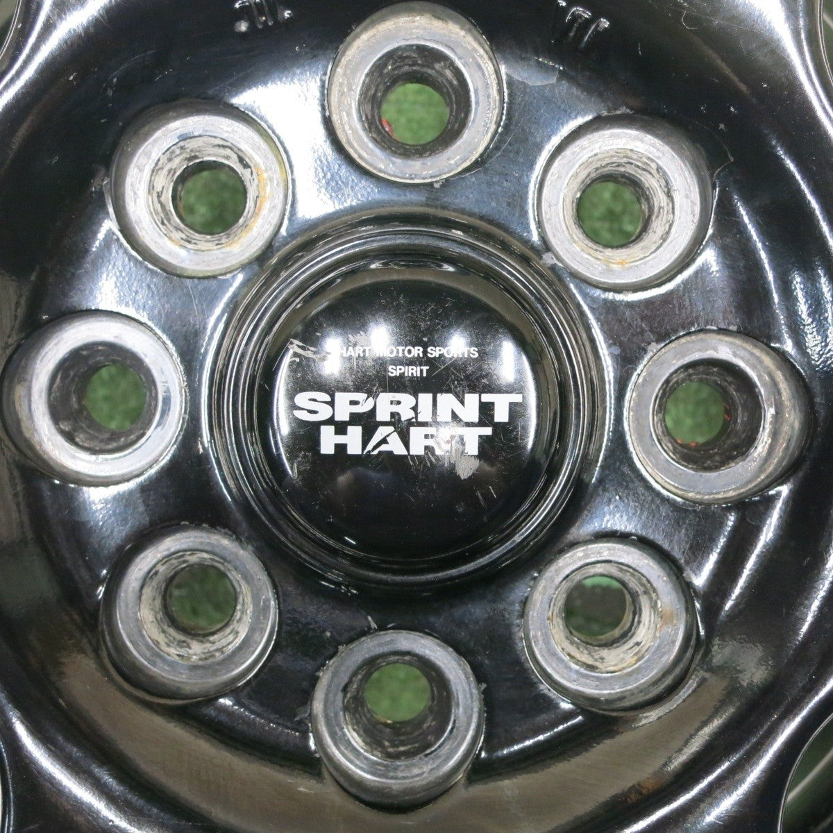 *送料無料* 4本価格★スプリントハート 155/65R13 ブリヂストン プレイズ PZ-1 SPRINT HART PCD110 114.3/4H マルチ★4041501NJノ