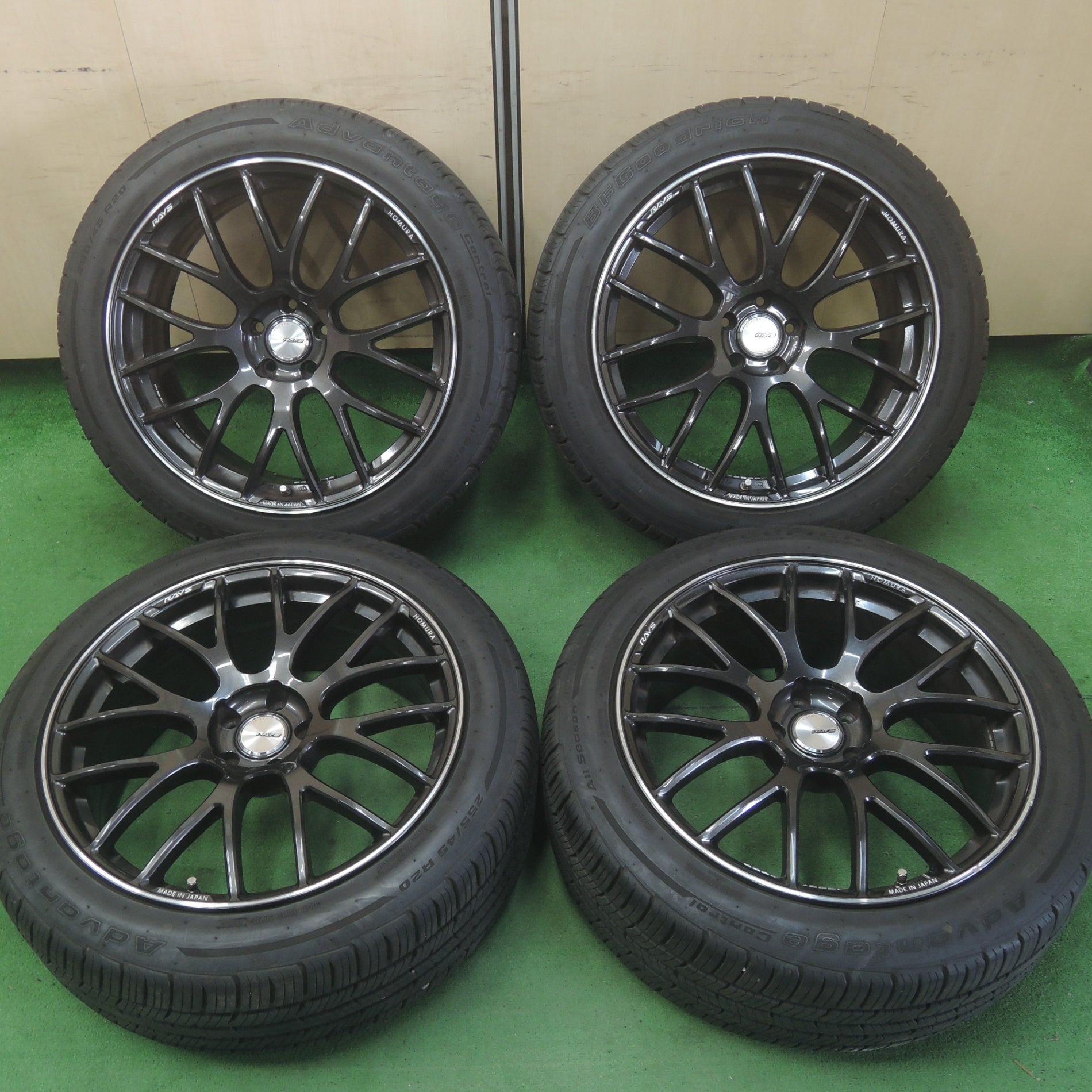 送料無料* バリ溝！22年！9.5分☆ベンツ等 RAYS HOMURA 2×8 GTS 255/45R20 BFグッドリッチ アドバンテー |  名古屋/岐阜の中古カー用品・工具の買取/販売ならガレージゲット