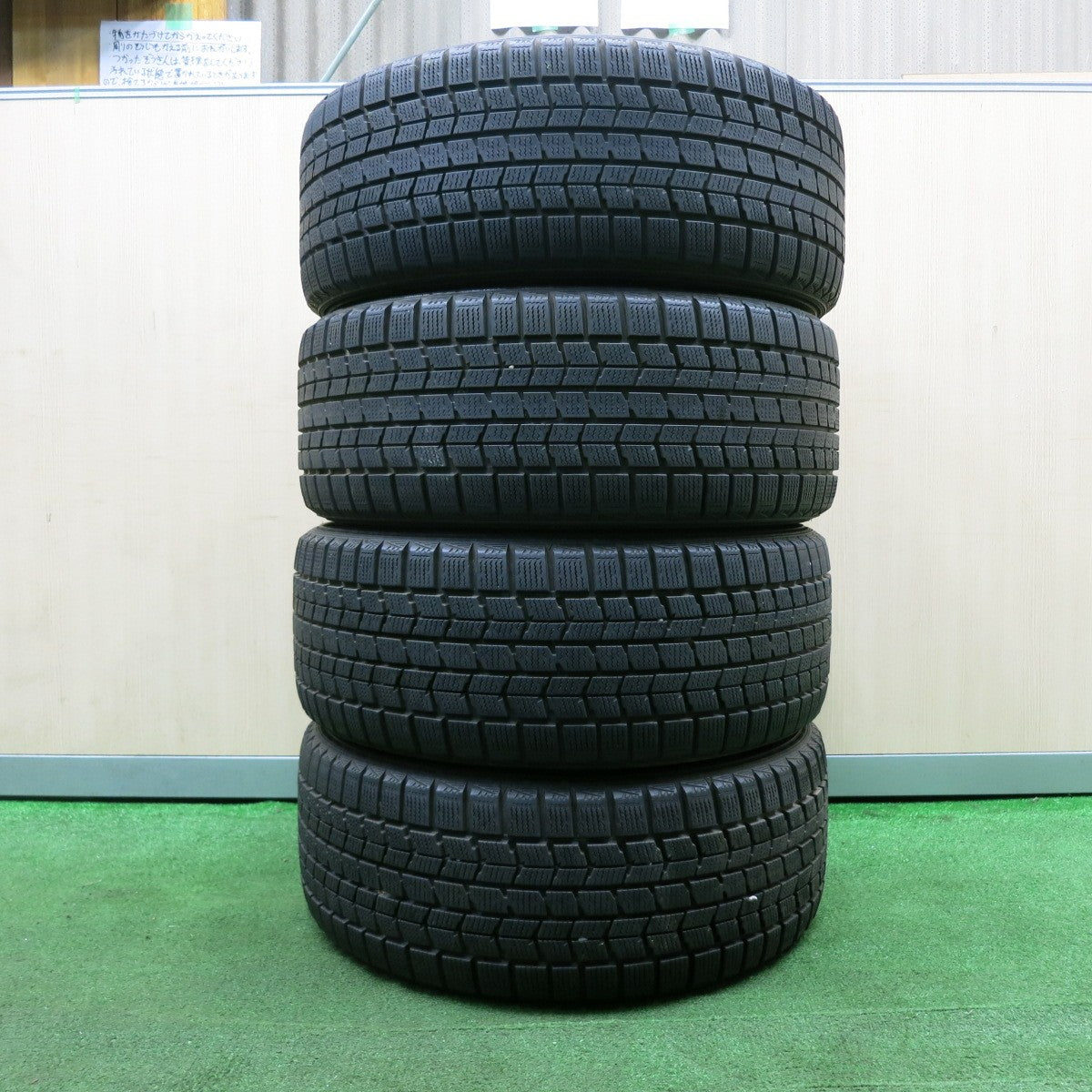 *送料無料* バリ溝！8.5分★BMW 等 MOTEC 阿部商会 225/45R17 スタッドレス ダンロップ DSX-2 モーテック 17インチ PCD120/5H★4040311NJス