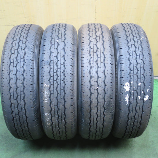 *送料無料* 新車外し！21年★195/80R15 107/105N ブリヂストン エコピア RD613 タイヤ 15インチ ハイエース キャラバン等★4073105KKノタ