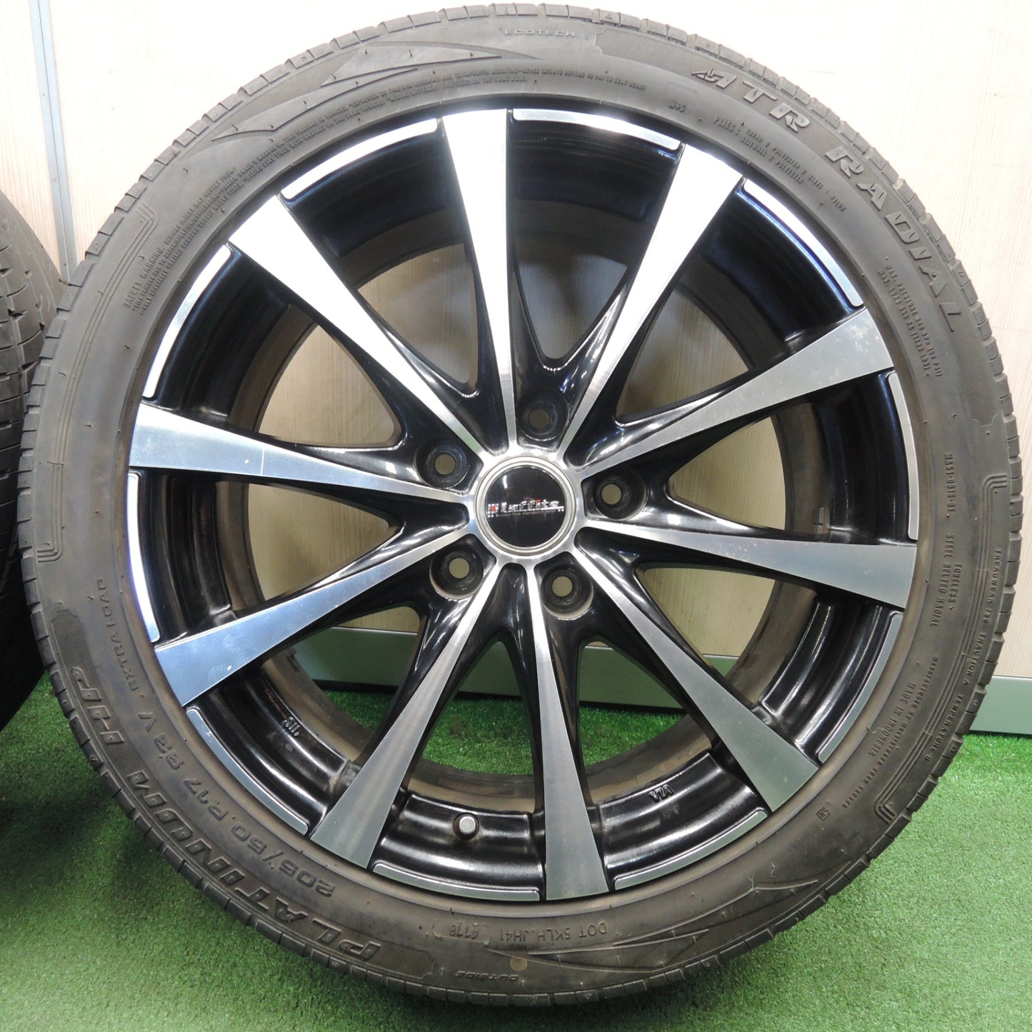 *送料無料* 4本価格★205/50R17 ATR ラジアル PLATINUM HP Laffite ラフィット 17インチ PCD114.3/5H★4031802NJノ