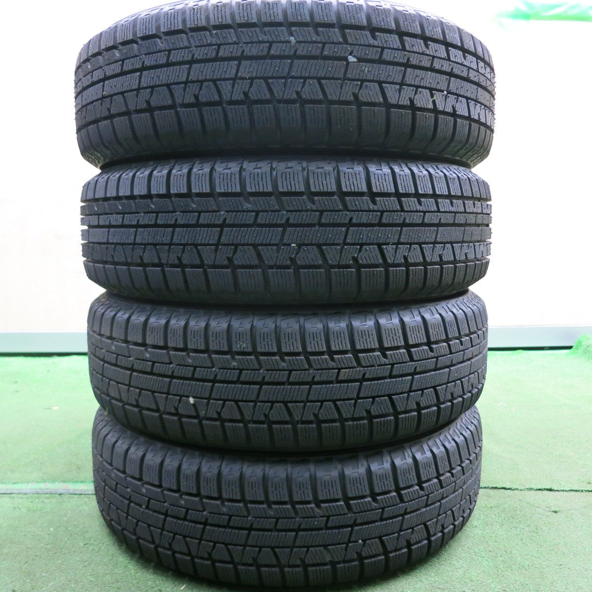 *送料無料* 超バリ溝！20年！ほぼ10分★スタッドレス 155/65R14 ヨコハマ アイスガード iG50 プラス ZACK JP-9 ザック 14インチ PCD100/4H★4062806HAス