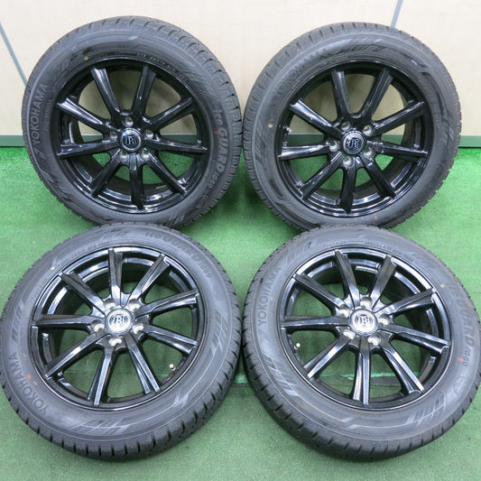 *送料無料* 超バリ溝！21年！キレイ！ほぼ10分★スタッドレス 205/55R17 ヨコハマ アイスガード iG60 BRANDLE-LINE ブランドルライン 17インチ PCD114.3/5H★4033005HAス