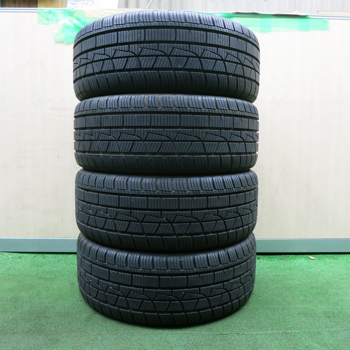 *送料無料* バリ溝！8.5分★スタッドレス 225/45R17 ジーテックス ICE-PLUS Vertical 17インチ PCD114.3/5H★4050307NJス