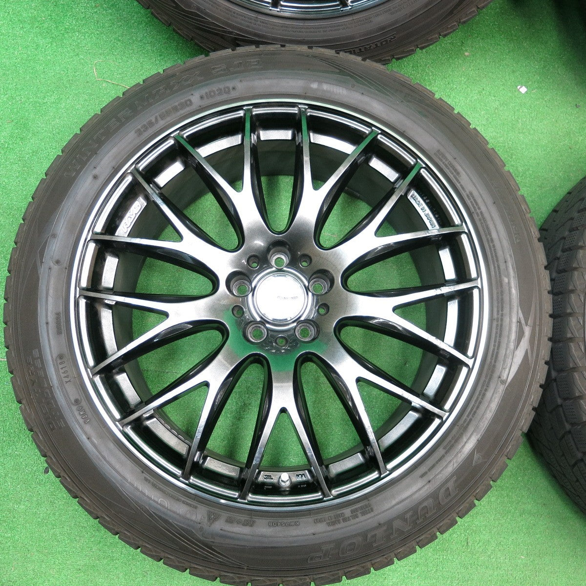 送料無料* バリ溝！9分☆RAYS HOMURA 2×9 FC 235/55R20 スタッドレス ダンロップ ウインターマックス SJ8 |  名古屋/岐阜の中古カー用品・工具の買取/販売ならガレージゲット