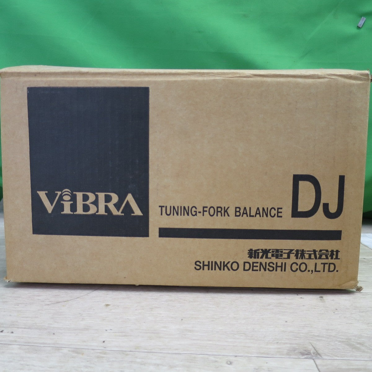 [送料無料] 美品☆新光電子 VIBRA 音叉式 電子 天びん 電子 はかり DJ-1500 1500g 0.1g単位 電子秤☆