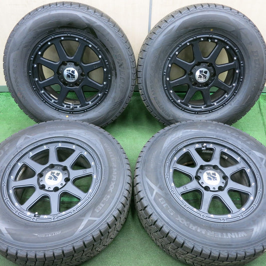 *送料無料* バリ溝！キレイ！9.5分★スタッドレス XTREME-J 265/65R17 ダンロップ ウインターマックス SJ8 エクストリームJ 17インチ PCD139.7/6H★4062201NJス