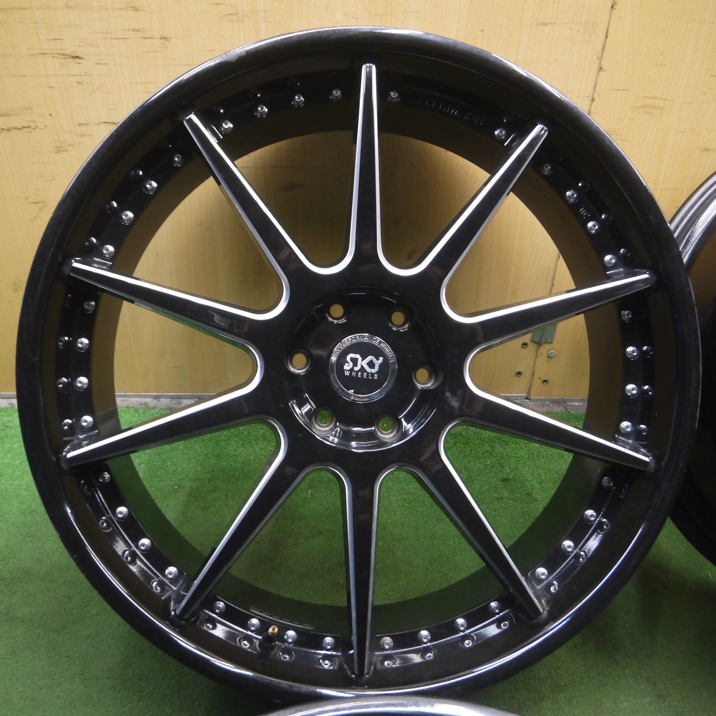 *送料無料* 4本価格★SKY FORGED S206 ホイール 26インチ 26×10J PCD139.7/6H スカイフォージド エスカレード サバーバン等★4022602クホ