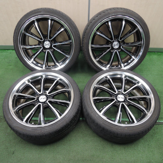 *送料無料* 4本価格★245/35R19 MAVERICK マーベリック 210S ダンロップ LE MANS LM704 19インチ PCD114.3/5H★4030413NJノ