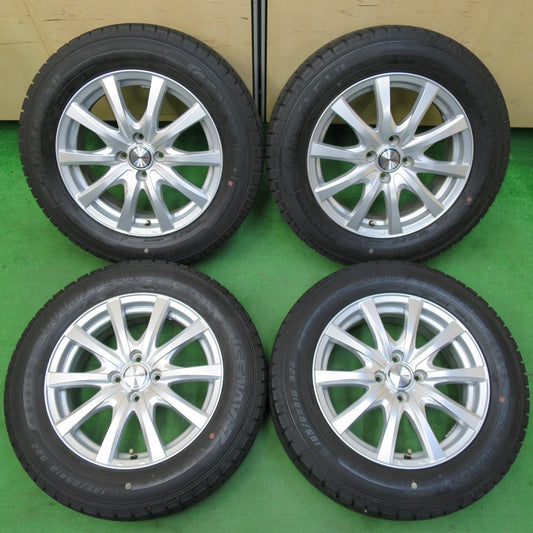 *送料無料* キレイ！21年★スタッドレス 195/65R16 グッドイヤー アイスナビ7 ravrion RS01 ラブリオン 16インチ PCD100/4H★4061204イス