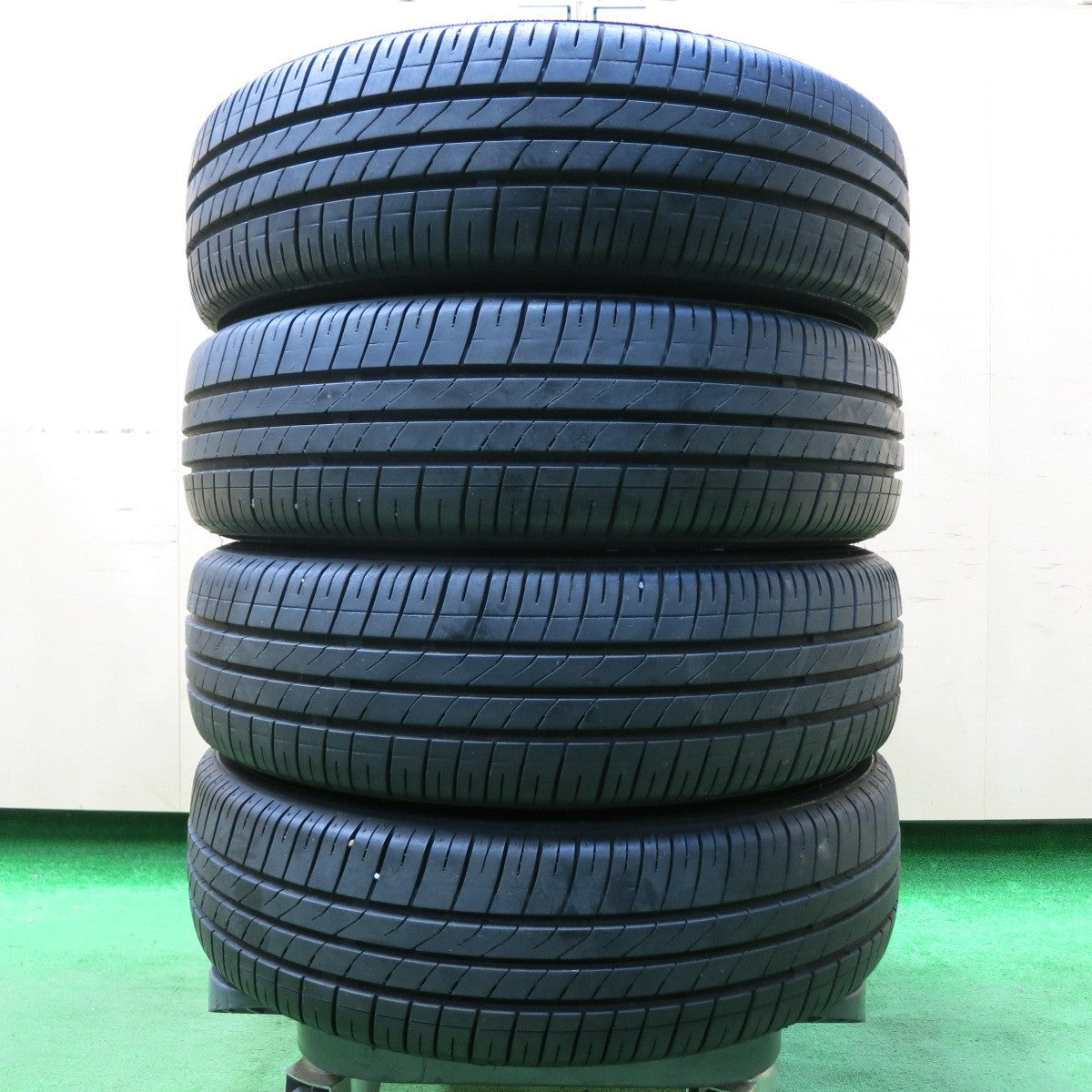 *送料無料* バリ溝！21年！9分★ダイハツ LA100S ムーヴ カスタム 純正 155/65R14 マーキス CST MR61 14インチ PCD100/4H★4050610イノ