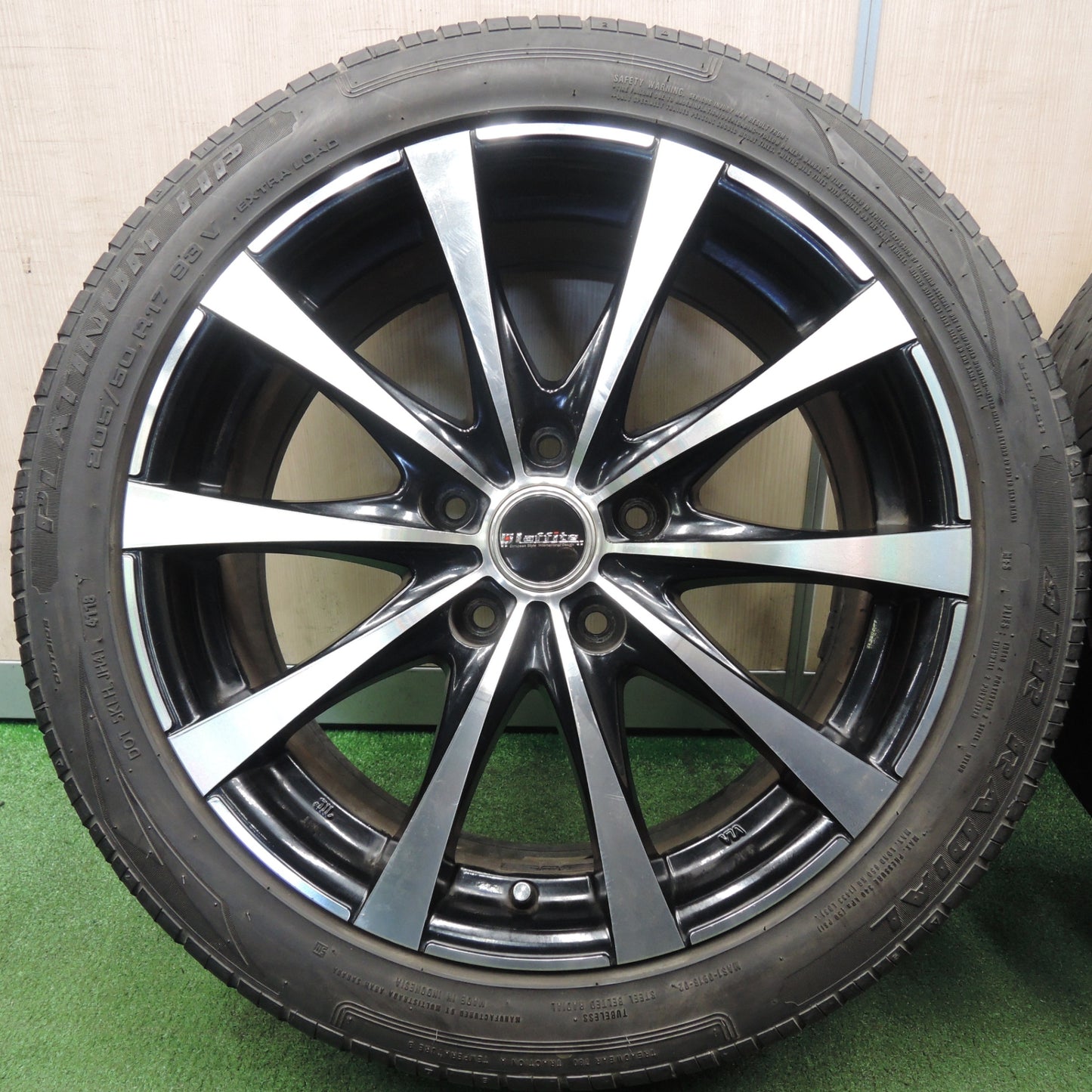 *送料無料* 4本価格★205/50R17 ATR ラジアル PLATINUM HP Laffite ラフィット 17インチ PCD114.3/5H★4031802NJノ