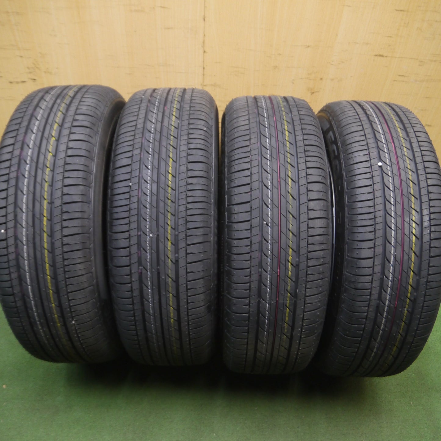 *送料無料* 新車外し！24年★トヨタ カローラ ツーリング 純正 スチール 195/65R15 ブリヂストン エコピア EP150 PCD100/5H★4071203Hノ