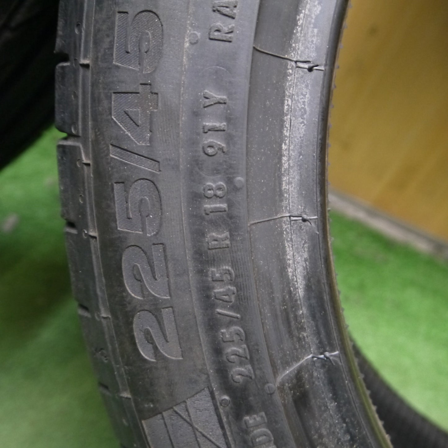 *送料無料* 2本価格！20年★225/45R18 コンチネンタル コンチスポーツ コンタクト5 SSR タイヤ 18インチ ベンツ BMW 等★4071904Hノタ