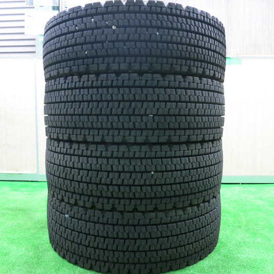 *送料無料* バリ溝！23年！9.5分★トラック タイヤ 265/70R19.5 140/138J スタッドレス ブリヂストン W900 19.5インチ★4080703HAスタ