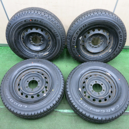 *送料無料* タイヤ未使用！23年★ハイエース 等 195/80R15 グッドイヤー CARGO PRO カーゴ プロ スチール 15インチ PCD139.7/6H★4051308HAノ