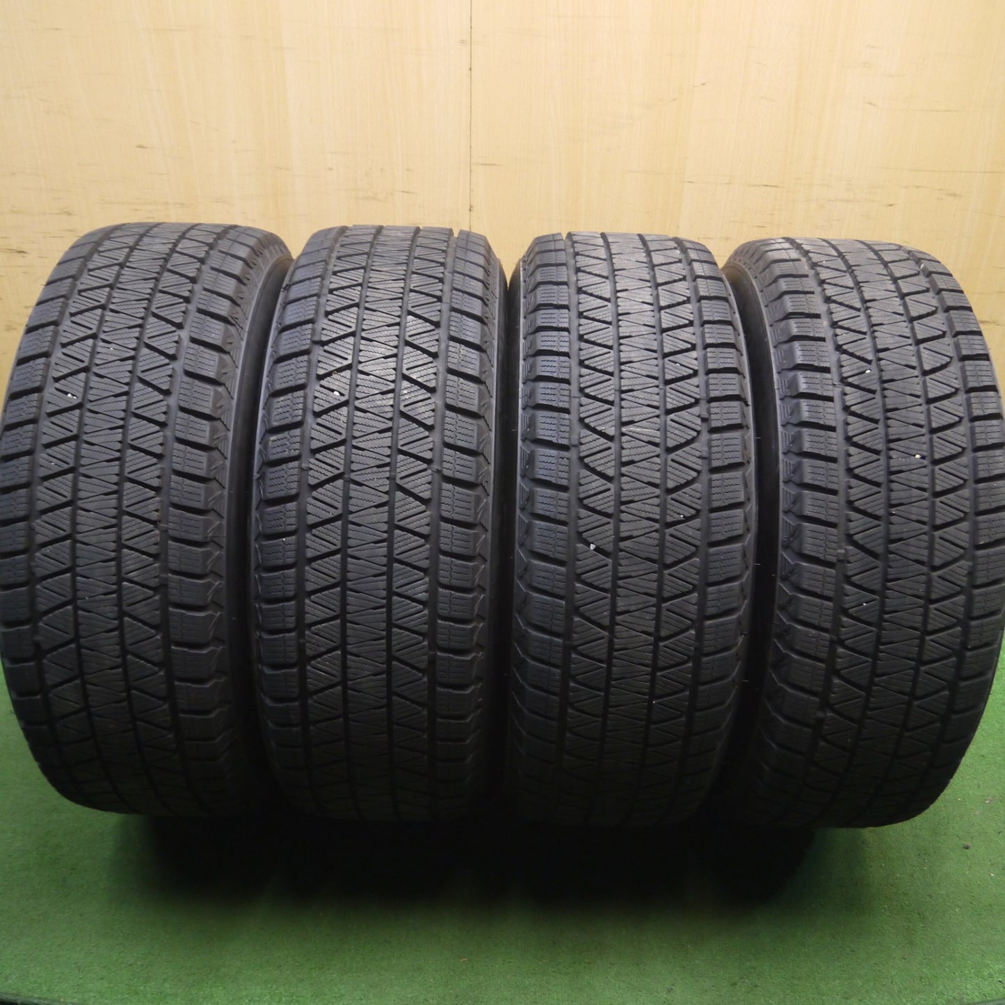 *送料無料* バリ溝！21年！キレイ！9.5分★スタッドレス KEELER 265/65R17 ブリヂストン ブリザック DM-V3 TACTICS キーラー タクティクス PCD139.7/6H★4032604Hス