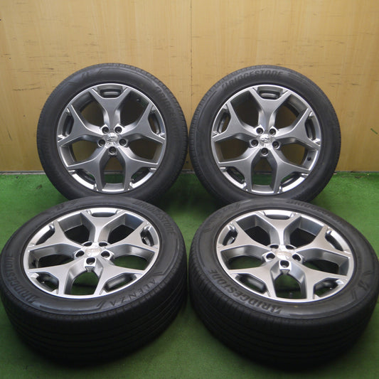 *送料無料* キレイ★スバル フォレスター 純正 225/55R18 ブリヂストン アレンザ 001 18インチ PCD100/5H★4072304Hノ