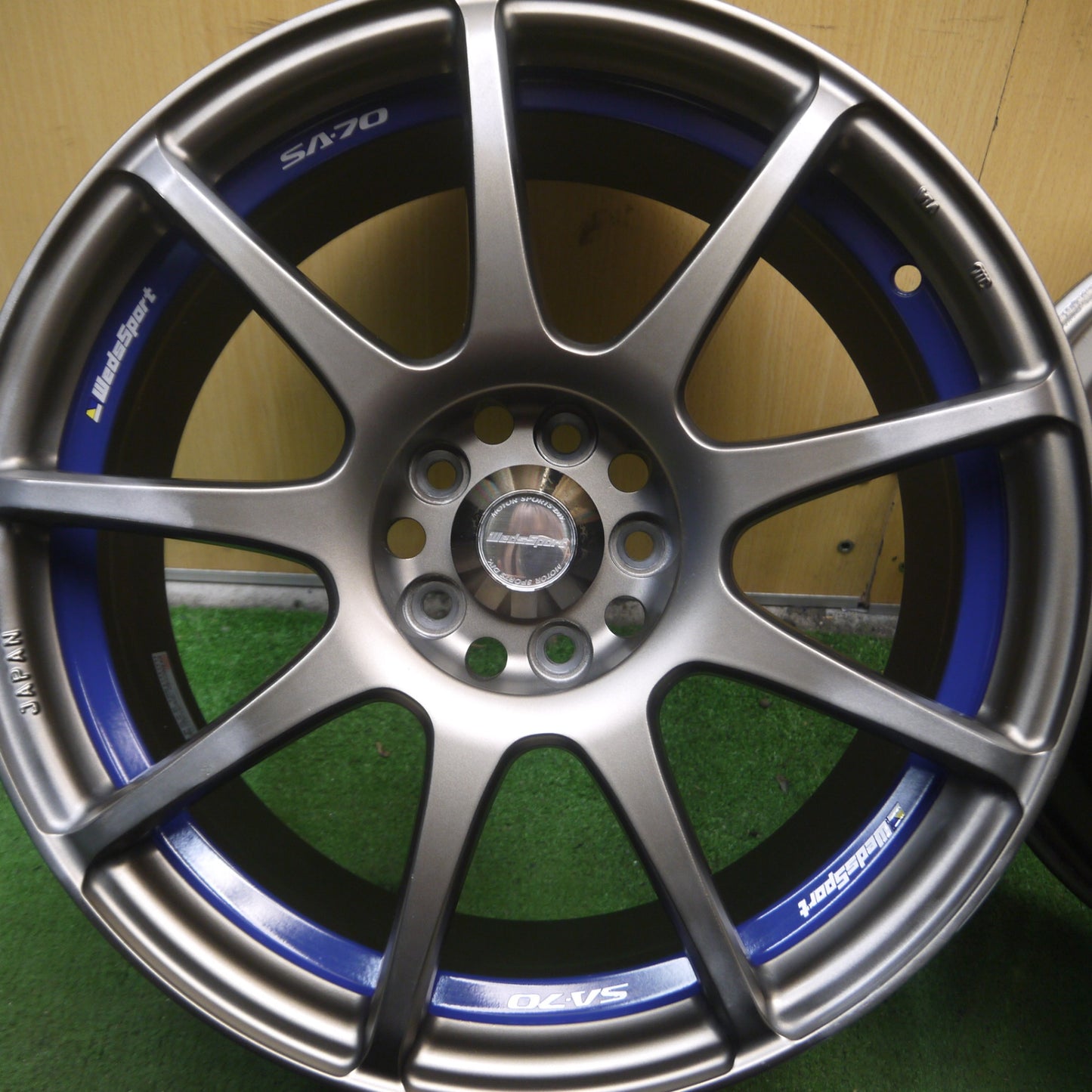 *送料無料* 4本価格★WedsSport SA-70 ホイール 17インチ ウェッズスポーツ 17×7.5J PCD100/5H★4072306Hホ