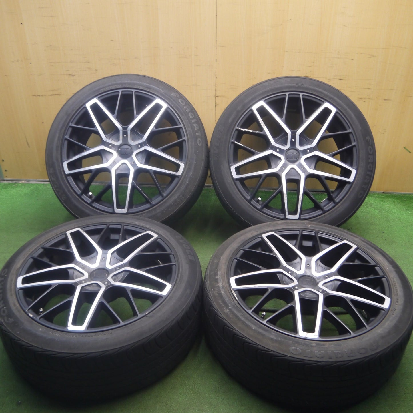 *送料無料* 4本価格★DeMODA CONCEPT 245/45R20 FORGIATO VOCE ディモーダコンセプト 20インチ PCD114.3/5H★4031511Hノ