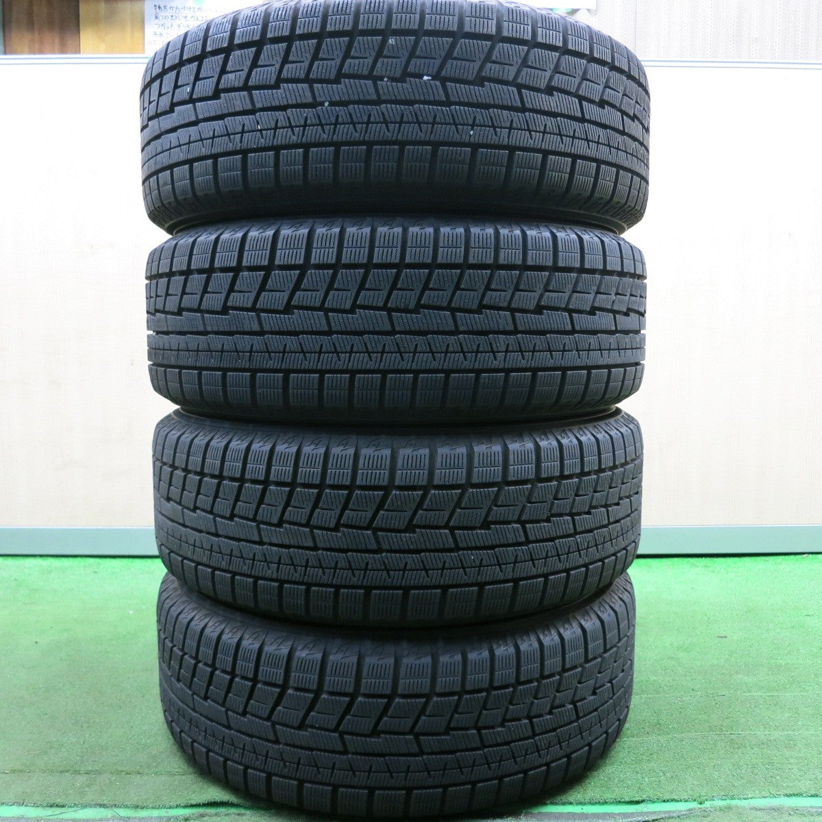 *送料無料* 超バリ溝！21年！キレイ！ほぼ10分★スタッドレス 205/55R17 ヨコハマ アイスガード iG60 BRANDLE-LINE ブランドルライン 17インチ PCD114.3/5H★4033005HAス