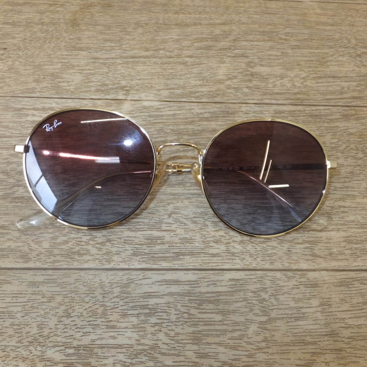 [送料無料] 美品★レイバン Ray-Ban サングラス RB3612D 001/I8 56□19 145 2N★