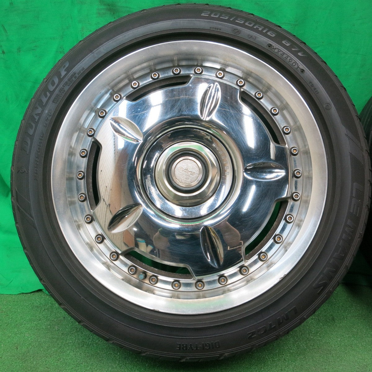 *送料無料* 4本価格★RAYS MONSTER 205/50R16 ダンロップ LM702 ヨコハマ DNA GP GRAND PRIX レイズ モンスター PCD100/5H★4051103ナノ