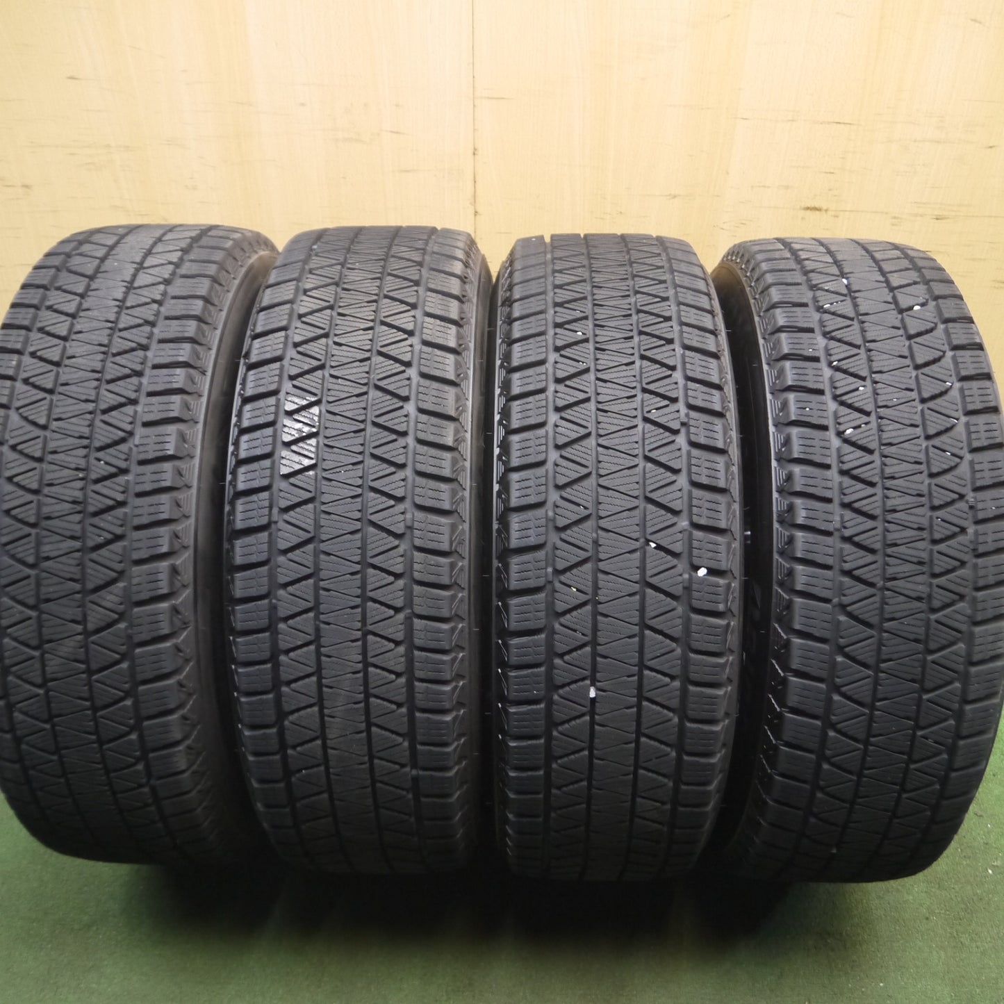 *送料無料* バリ溝！20年！キレイ！9分★スタッドレス 225/65R17 ブリヂストン ブリザック DM-V3 ZACK JP-812 MONZA 17インチ PCD114.3/5H★4032214Hス