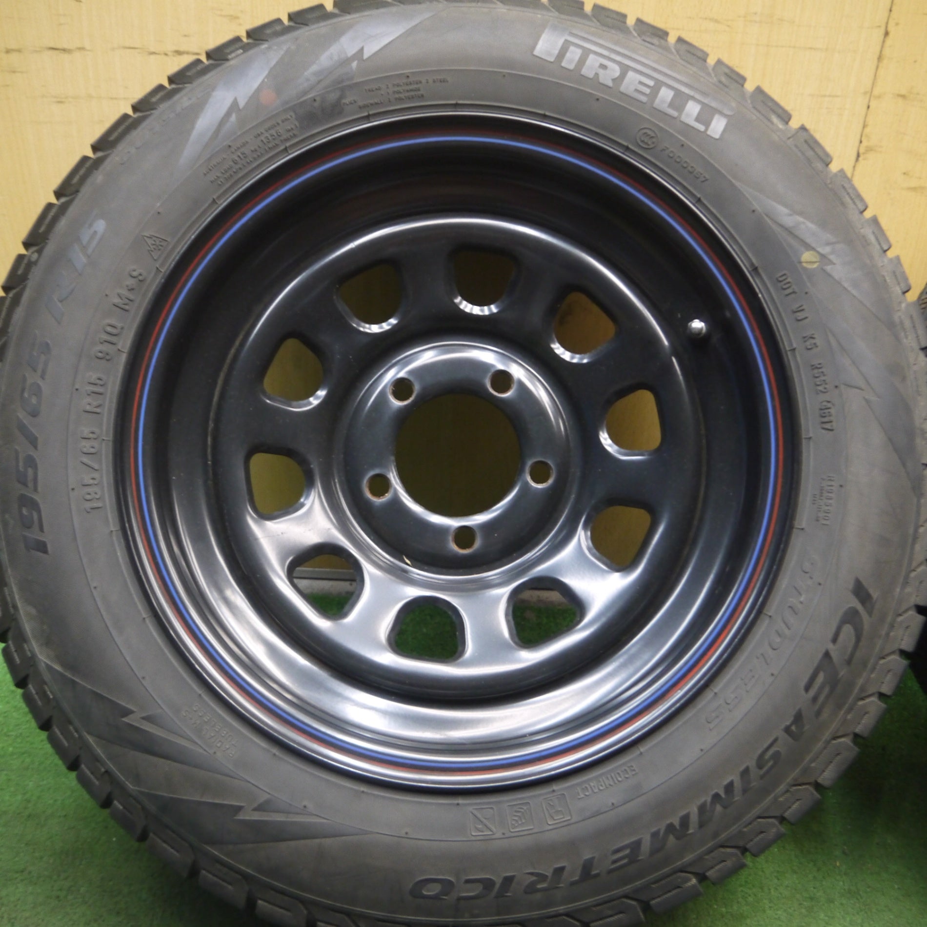 送料無料* 4本価格☆DAYTONA デイトナ 195/65R15 スタッドレス ピレリ アイスアシンメトリコ スチール 15インチ PC |  名古屋/岐阜の中古カー用品・工具の買取/販売ならガレージゲット