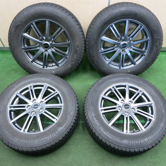 *送料無料* バリ溝！キレイ！9.5分★スタッドレス 225/65R17 ブリヂストン ブリザック DM-V2 BALMINUM バルミナ 17インチ PCD114.3/5H★4033003NJス