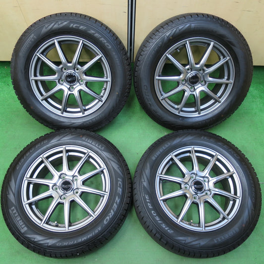 *送料無料* キレイ！22年★スタッドレス 215/60R16 ピレリ アイス ゼロ アシンメトリコ DILETTO ディレット 16インチ PCD114.3/5H★4072702イス