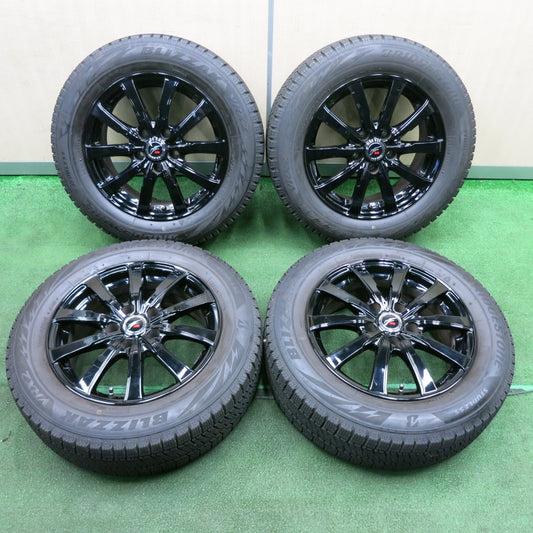 *送料無料* バリ溝！21年！ほぼ10分★スタッドレス 205/60R16 ブリヂストン ブリザック VRX2 Fang ファング 16インチ PCD114.3/5H★4032506TNス