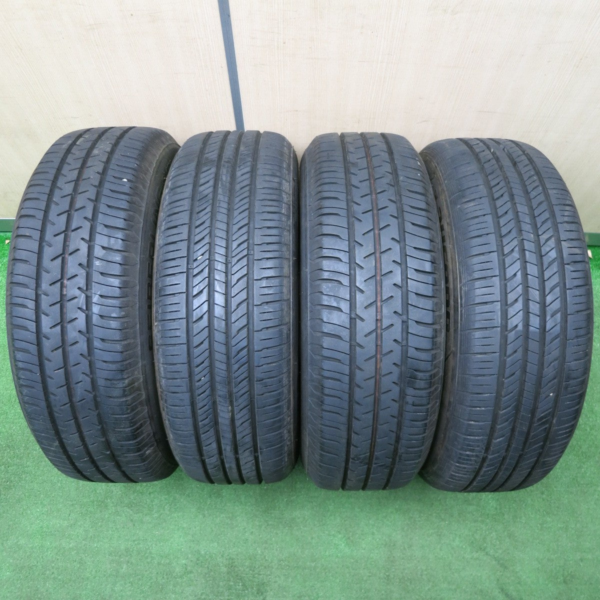 [送料無料] バリ溝！9.5分以上★トヨタ 30系 プリウス 純正 195/65R15 セイバーリング SL101 ラウフェン G FIT as 15インチ PCD100/5H★5012804NJノ