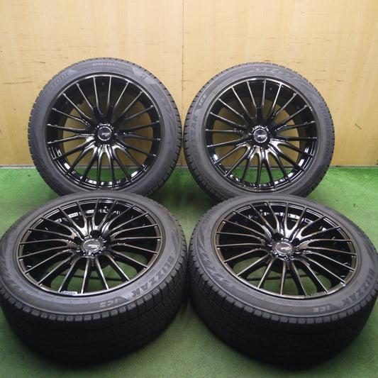 *送料無料* バリ溝！21年！キレイ！9.5分★Blikker SSRⅢ 245/45R19 スタッドレス ブリヂストン ブリザック アイス ブリッカー PCD114.3/5H★4031911Hス