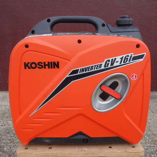 [送料無料] 美品◆KOSHIN 工進 インバーター発電機 GV-16i-AAA-5 定格出力1.6kVA 屋外用 超低騒音◆