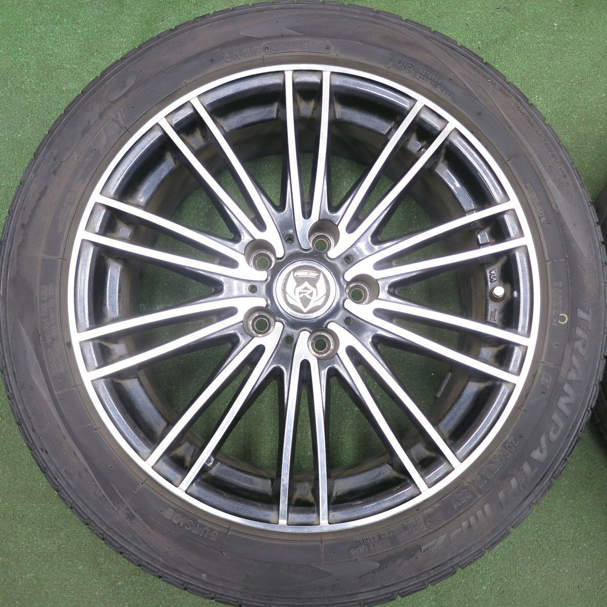 *送料無料* 4本価格★205/55R17 トーヨー トランパス MPZ RiZLEY ライツレー 17インチ PCD114.3/5H★4070903HAノ