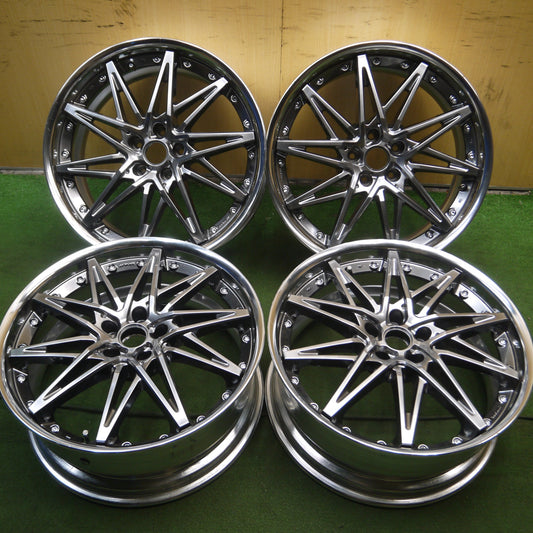 *送料無料* 4本価格★WORK SCHWERT SG1 ワーク シュヴァート 20インチ ホイール 20×8.5J PCD114.3/5H★4040306Hホ