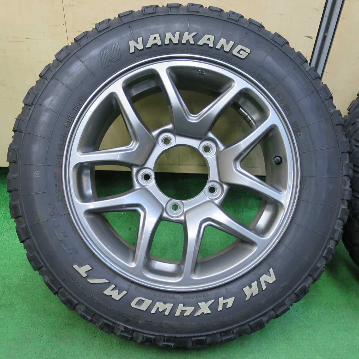 *送料無料* キレイ！21年★スズキ JB64W ジムニー 純正 175/80R16 ナンカン NK 4×4WD M/T FT-9 ホワイトレター  PCD139.7/5H★4070405イノ