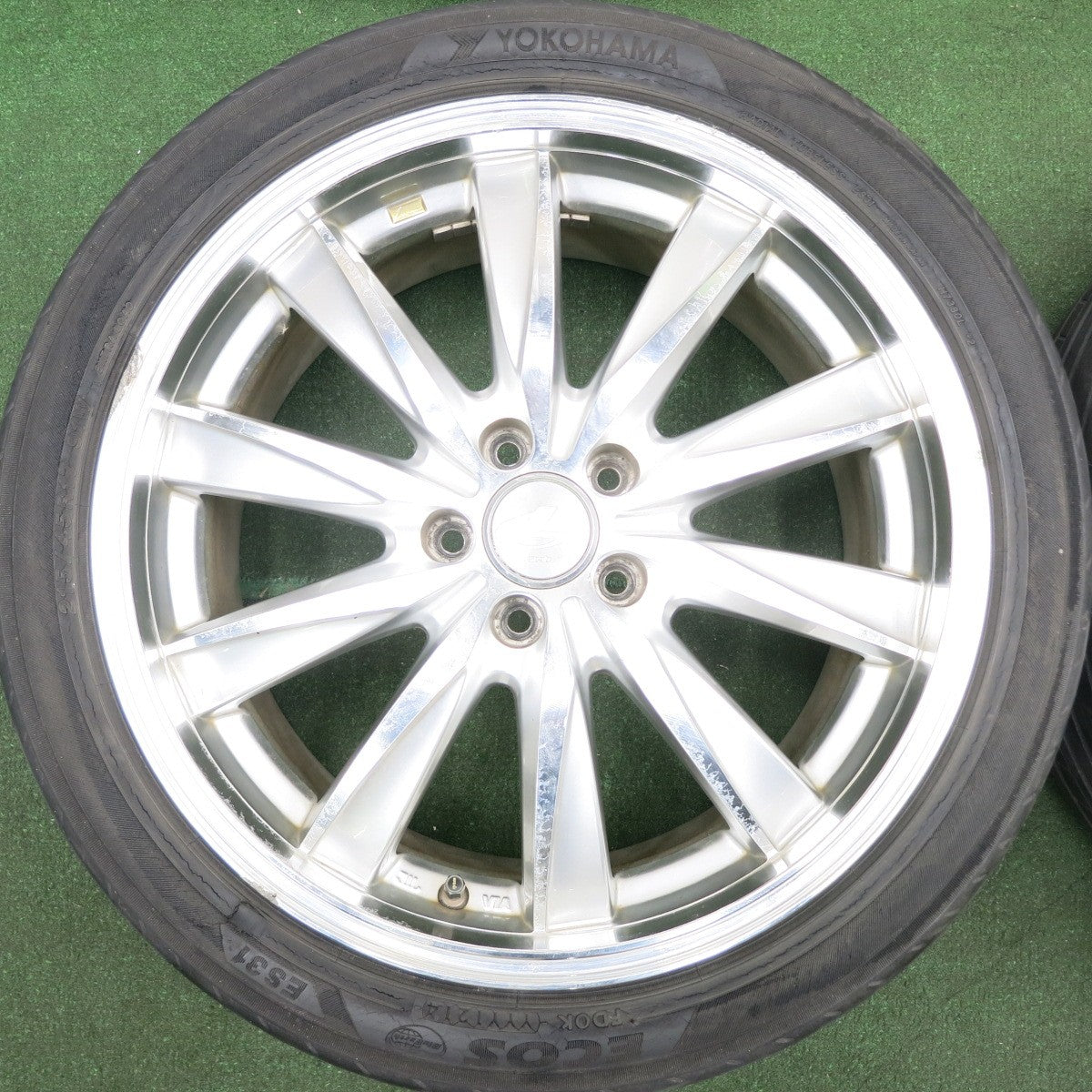 *送料無料* 4本価格★プリウス 等 LEONIS CX 215/45R17 weds ヨコハマ エコス ES31 レオニス 17インチ PCD100/5H★4061101HAノ