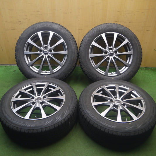 *送料無料* バリ溝！キレイ！9.5分★スタッドレス 215/60R17 ブリヂストン ブリザック REVO GZ Exceeder エクシーダー 17インチ PCD114.3/5H★4071910Hス