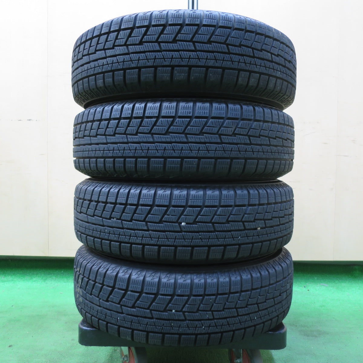 *送料無料* バリ溝！22年！9.5分★スタッドレス 155/65R13 ヨコハマ アイスガード iG60 FEID フェイド 13インチ PCD100/4H★4080105イス