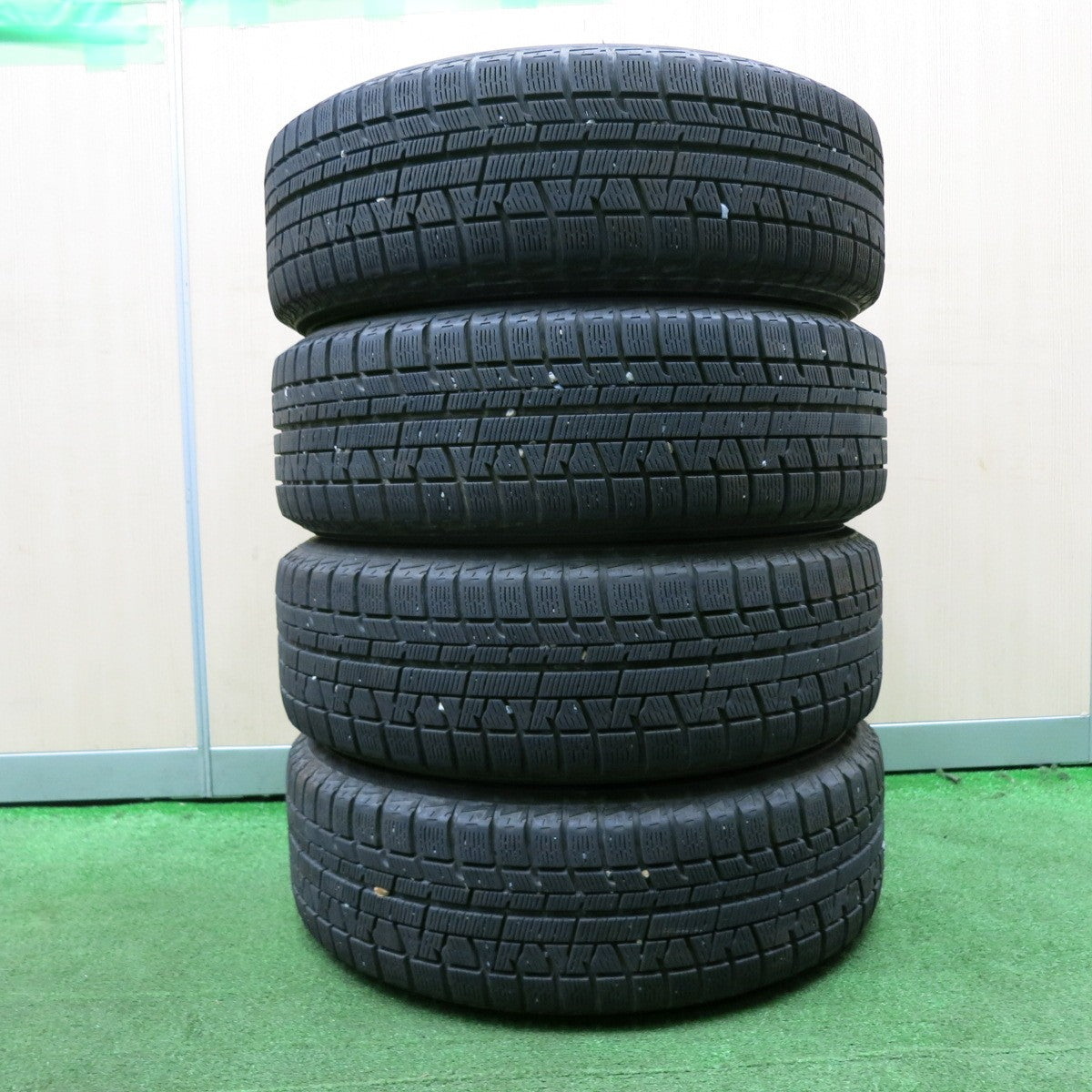 *送料無料* バリ溝！20年！キレイ！8.5分★スタッドレス 185/60R15 ヨコハマ アイスガード iG50 プラス EUROTECH ユーロテック 15インチ PCD100/5H★4042504NJス