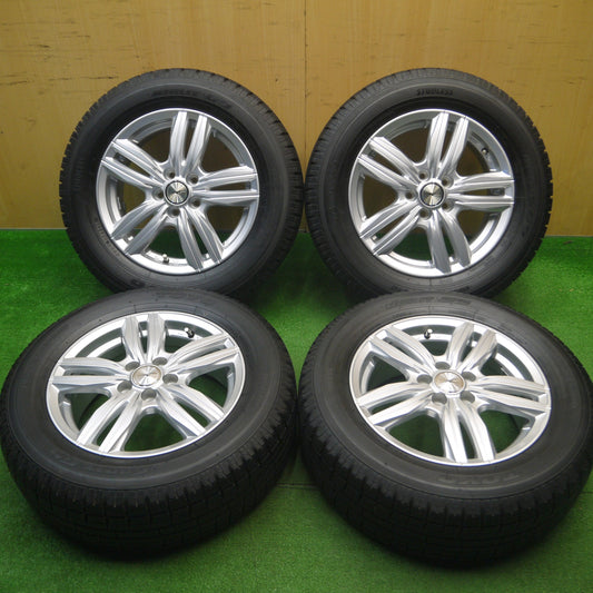 [送料無料] バリ溝！キレイ！ほぼ10分★プリウス 等 195/65R15 スタッドレス トーヨー ガリット G5 JOKER ジョーカー 15インチ PCD100/5H★4120302Hス