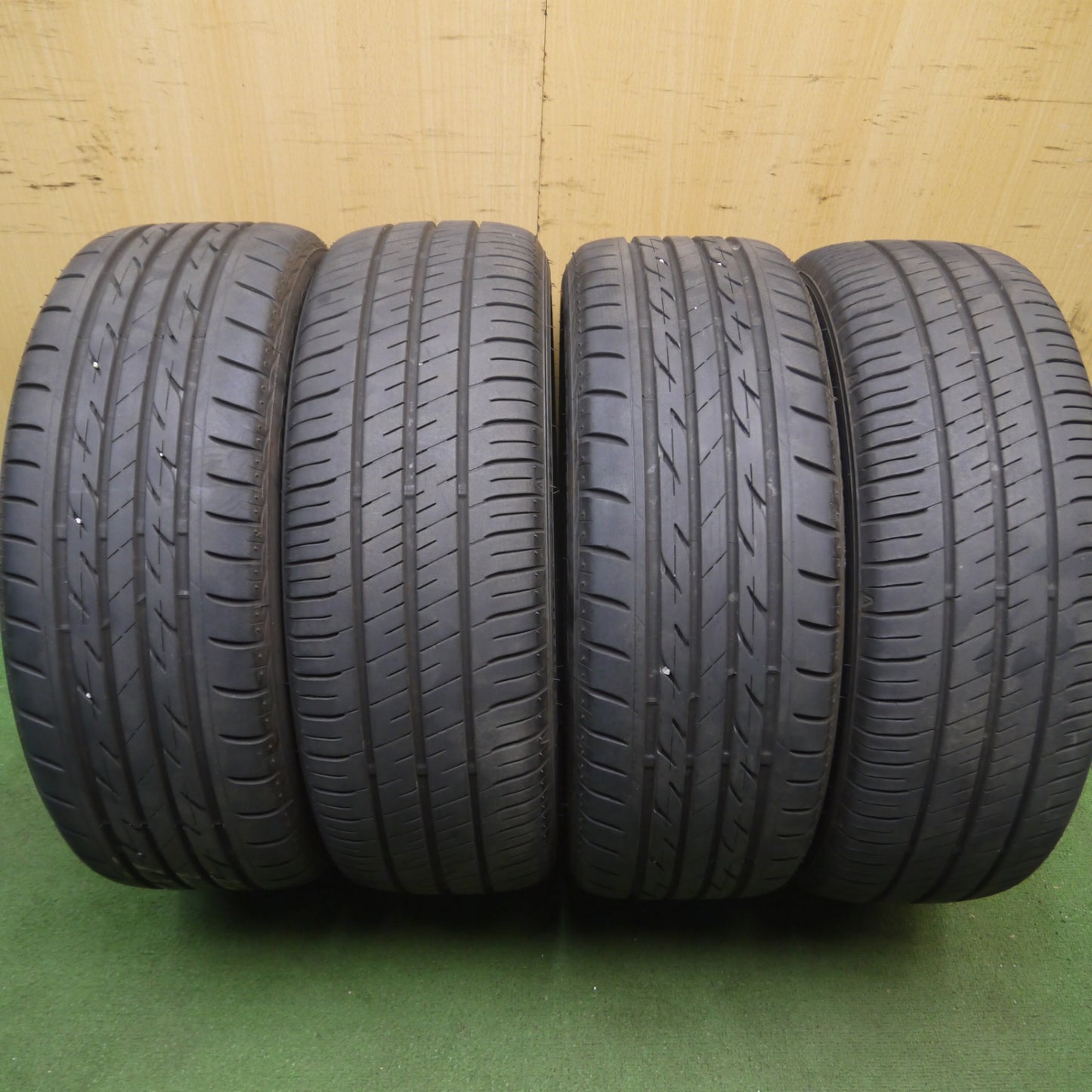 *送料無料* バリ溝！21年！9分★195/50R16 ブリヂストン ネクストリー グッドイヤー EfficientGrip ECO EG02 BALMINUM バルミナ PCD100/4H★4071608Hノ